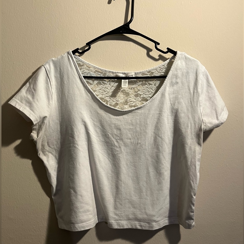 Laced crop top